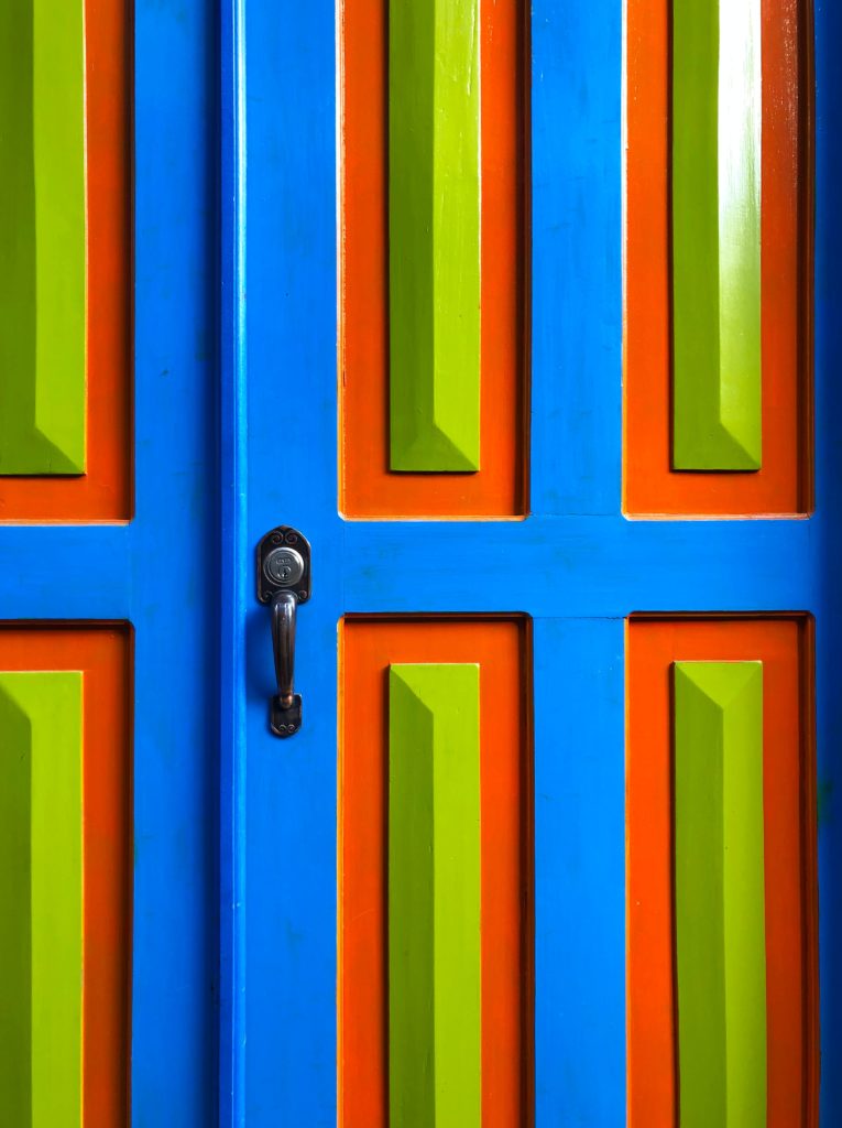A Brightly Colored Door